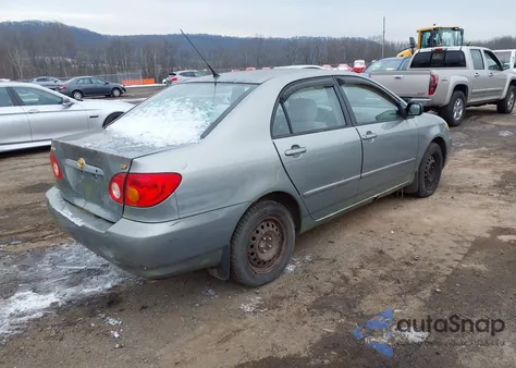 2004 Toyota Corolla Le z USA, uszkodzony, nr VIN 2T1BR32E74C316564